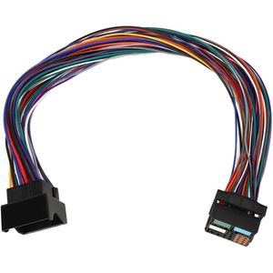 Verlengkabel ABS 60cm 52Pin Quadlock Verlengkabel Adapter Kabel Bluetooth Autoradio Kabel Adapter 5.0 5‑12V voor Autoradio Luidsprekers