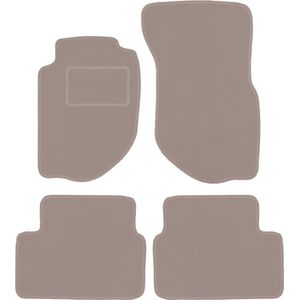 Beige veloursmatten voor: Volvo V90 I stationwagen (1997-1998)