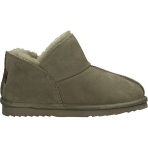 Warmbat Willow Pantoffels Dicht - taupe - Maat 37