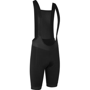 GripGrab - AquaRepel Herfst Winter Softshell Fietsbroek Waterafstotende Thermo Bibshorts met Zeem en Bretels - Zwart - Heren - Maat XL