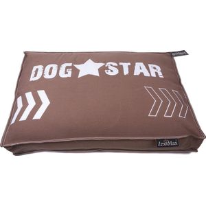 Lex & Max Dogstar - Losse hoes voor hondenkussen - Boxbed - Taupe - 90x65x9cm