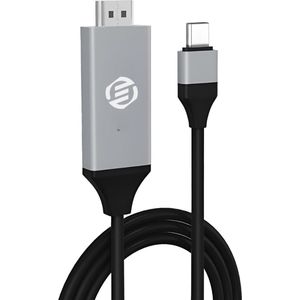 Equivera USB C naar HDMI Adapter - Hub - Type C to HDMI - Geschikt voor Verschillende Merken - Premium