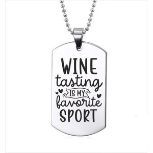 Ketting RVS - Wine Tasting