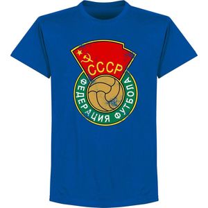 CCCP Logo T-Shirt - Blauw - XXXL