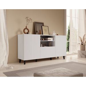 Meubella - Dressoir Palamos - Wit - 150 cm