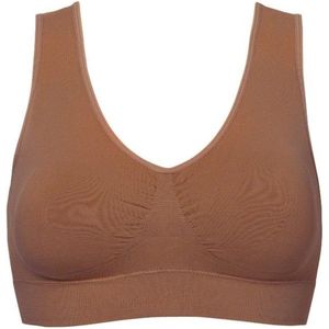 perfect secrets Perfect bamboo bra bamboo mocha l