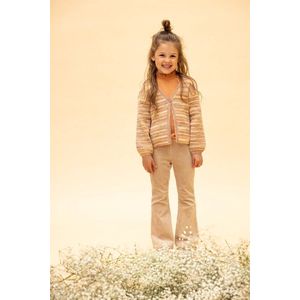 LOOXS Little 2401-7319-700 Meisjes Sweater/Vest - Maat 104 - Bruin van 100% polyester
