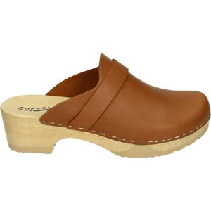 Softclox S3345 TAMINA - Klompen - Kleur: Cognac - Maat: 43