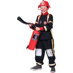 Verkleedkostuum brandweer - Carnaval - Maat 164
