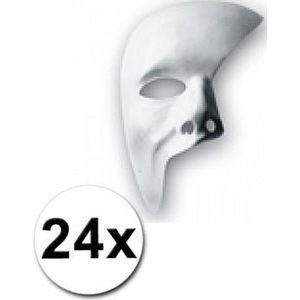 24 witte maskers phantom of the opera