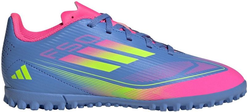adidas Performance F50 Club Turf Voetbalschoenen Kids - Kinderen - Blauw- 38 2/3