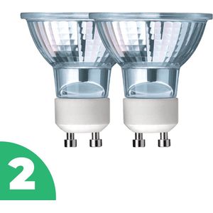 Trixline Spot Halogeenlamp GU10 - 18W - Warm Wit Licht - Dimbaar - 2 stuks