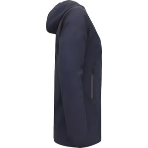 Double Face Dames Jassen Parka - Slim Fit - Blauw