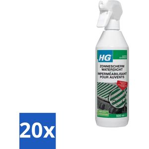 HG Zonnescherm Waterdicht 500 ml - Bulkverpakking - 20 stuks
