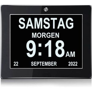 Dementie Klok - Dementie Klokken - Dementieklok Digitaal - Dementieklok Ouderen