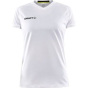 Craft Progress 2.0 Shirt Korte Mouw Dames - Wit | Maat: XL