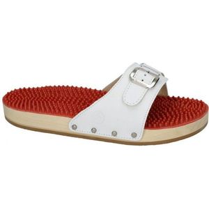 Berkemann -Heren -  wit - pantoffel/slippers - maat 44