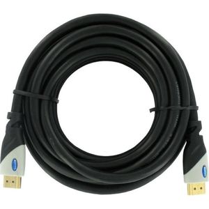Elro HDMI 1.4 Kabel - 4K 30Hz - Verguld - 2 meter - Zwart