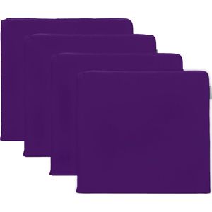 Inovra ® Tuinmeubel Kussen Set van 4 in Stijlvolle Paarse Kleur voor Comfort en