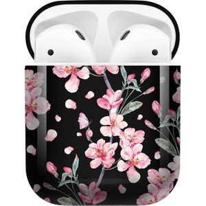 AirPods 1 / 2 Hoesje - iMoshion Design Hardcover Case - zwart