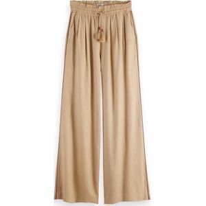 Scotch & Soda Linen pull-on pant Dames Broek - Maat XL/32