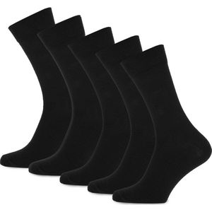 Katoenen Sokken - 10 Paar - Antraciet - Maat 39-42 - Duurzame Sokken - Sokken - Heren - Primair Socks