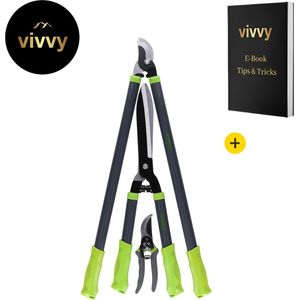 Takkenschaar Telescopisch 3 In 1 - Snoeischaar Telescopisch Set Van 3 - Boomschaar Met Ergonomische Grip - 100% Tevredenheidsgarantie - Lichtgewicht