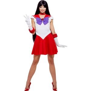 FUNIDELIA Mars kostuum - Sailor Moon voor vrouwen - Maat: XS - Rood