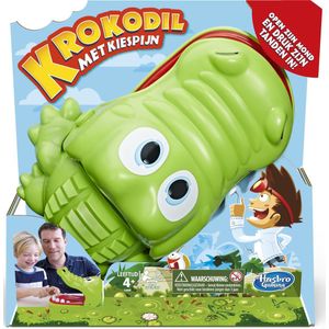 Hasbro Gaming Krokodil met Kiespijn - Spannend spel voor 2-4 spelers vanaf 4 jaar