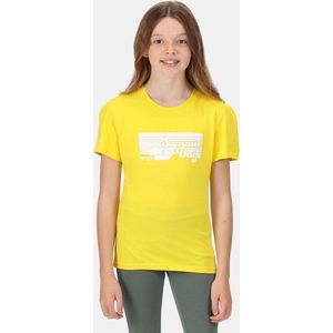 Het Bosley V T-shirt met korte mouwen - kinderen - jerseystof - grafisch - Geel