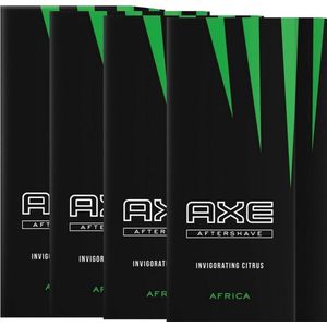 AXE After Shave Africa - Nieuwe Verpakking - 4 x 100 ML