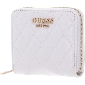 GUESS Portemonnee Yarmilla SLG Zip Around Wallet White Wit