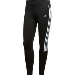 Adidas Run 3Stripes Tight W Sportlegging Dames - Zwart - Maat M