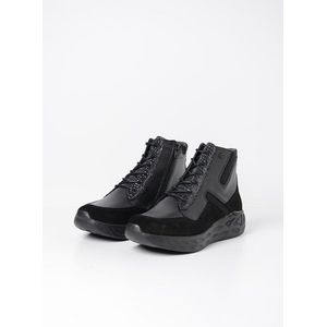 Wolky Veterschoenen Leap zwart combi leer/zwart