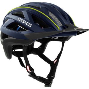 Casco Cuda 2 - Fietshelm - Maat: S - 52-56cm - Blauw Neongeel