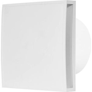 Badkamerventilator 125 mm WIT - design EET125