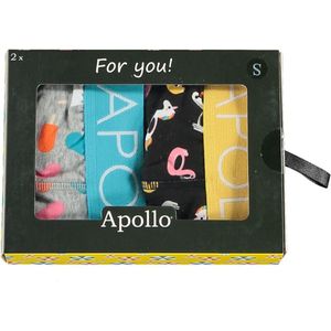 Apollo - Giftbox boxershorts heren - Summervibes - Maat XL - Geschenkdoos - Cadeaudoos - Zomer - Giftbox mannen - Verjaardagscadeau