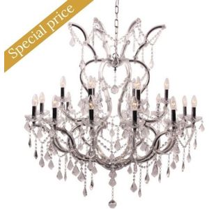 Baroque - Kroonluchter - Kroonluchter Maria Theresa 105 cm - 105x80x80 - Iron+glass