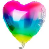 Folat - Folieballon hart Yummy Gummy (45cm)
