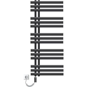 Design badkamer radiator Ijzer EM 500x1200 mm antraciet LuxeBath