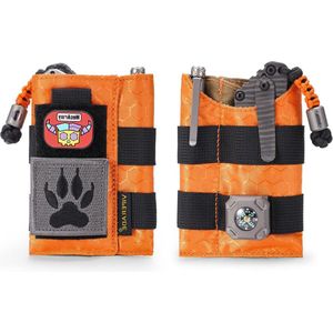 EDC Pocket Organizer Nylon Tool Pouch - Multitool Schede met Klittenband - DIY Patch - 3 Gereedschap Opbergzakken voor Mannen - Outdoor Activiteit