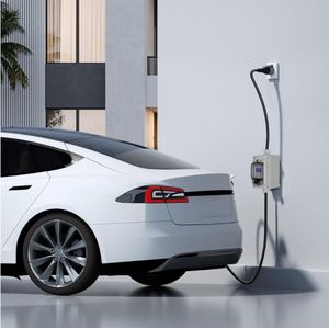 Mobiele Digitale Stroommeter - 60A 230V - IP67 Waterdicht - Kilowattmeter Met Stroomuitval Geheugenfunctie - Universele CEE Schuko Stekker - Ideaal Voor Huishoudelijke Apparaten En Voertuiglading