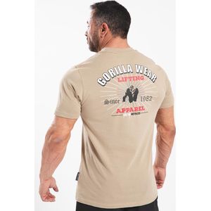 Gorilla Wear Oregon T-shirt - Beige - S