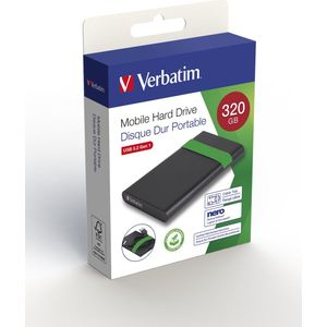 Verbatim 53110 externe harde schijf Zwart, Groen