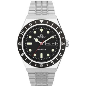 Timex Q Reissue TW2U61800 Horloge - Staal - Zilverkleurig - Ø 38 mm