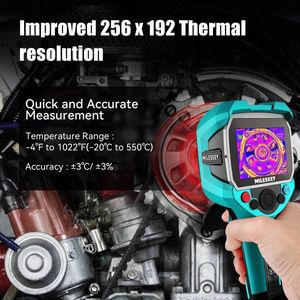 BTD Warmtebeeldcamera - handheld thermocamera - lcd-display -automatische volging van koude en warme vlekken