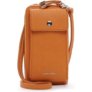 SURI FREY Portemonnee Telefoontasje SFY Freddy Smartphone Bag Papaya Oranje