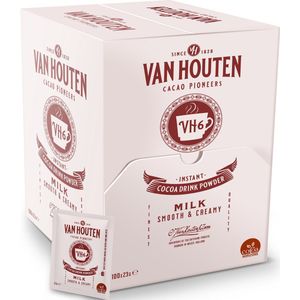 Van Houten Chocolademelk sticks - 100 x 23 gram
