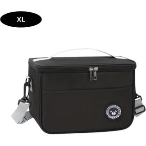 Bovista Koeltas - Koelbox - Koelelementen - Coolbox - Auto - Lunchtas - Strand - Zwart XL
