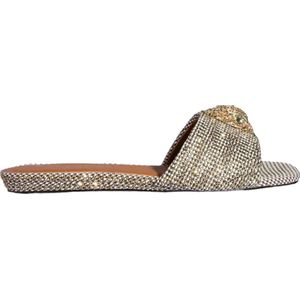 Kurt Geiger London Kensington Flat Slippers - Dames - Beige - Maat 38